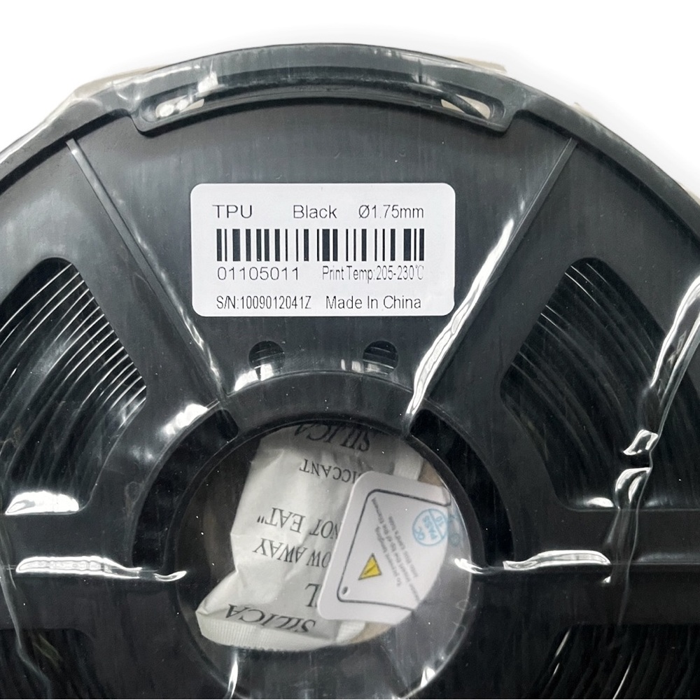 NIB Sunlu 3D Printer Filament PLA 1.75mm Reach RoHs Award Winner in Black - Picture 5 of 6
